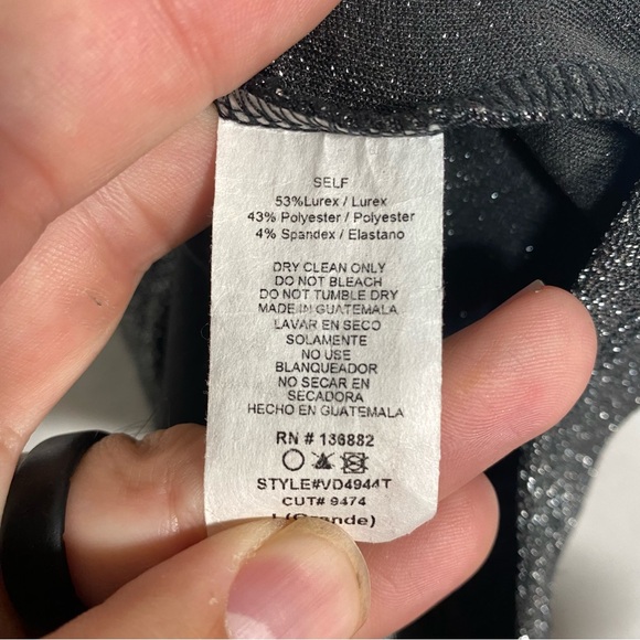 Windsor  Mini Dress Large Disco Fairy Glitter Multicolor Sparkles - Picture 5 of 9